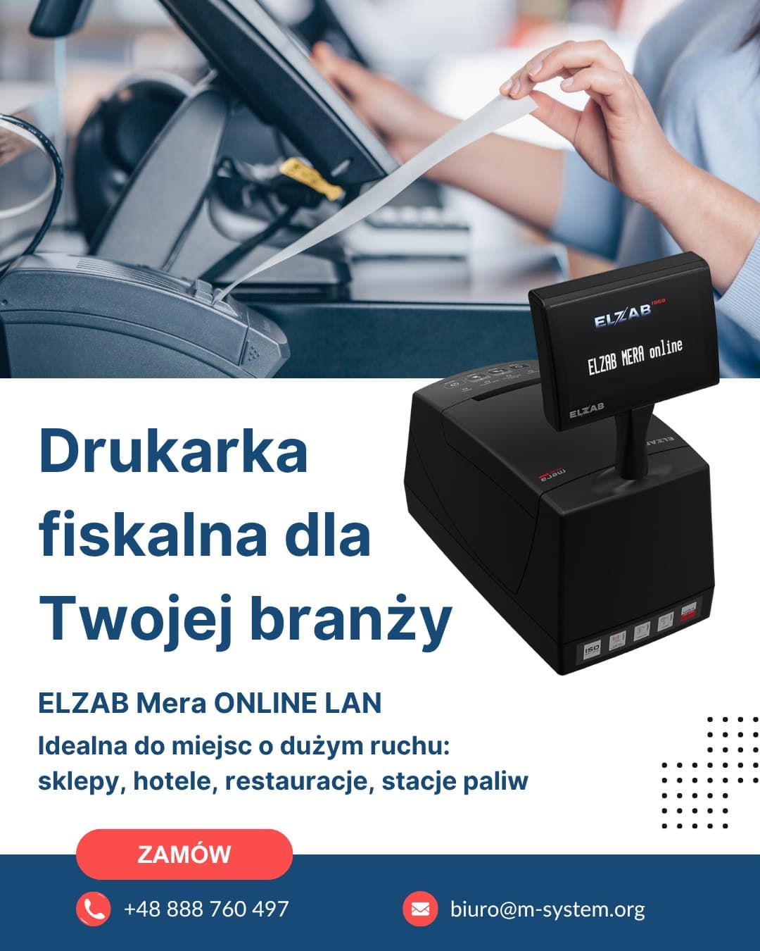Drukarka fiskalna dla Twojej firmy